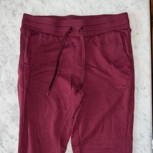 Chic Burgundy Jogger Pants